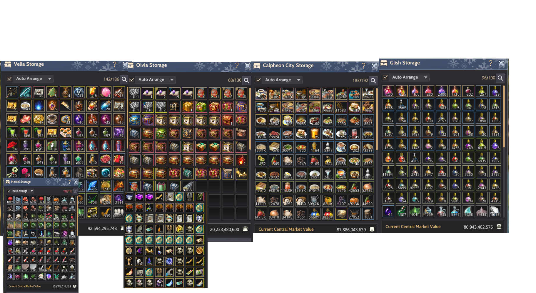 Client 861GS BOL P2W'li Bankaları Dolu Life Gearlı Hesap