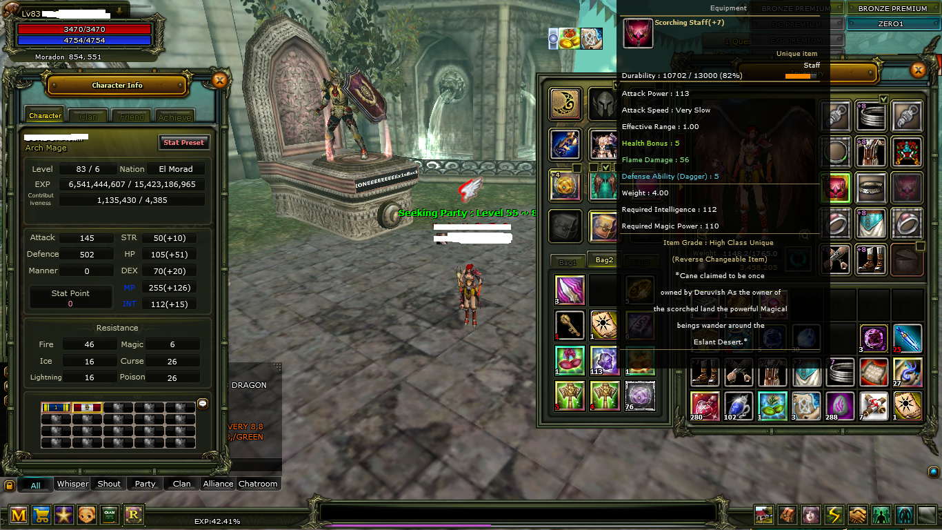 83 REB 6 % 42 FULL GÖREV HUMAN MAGE