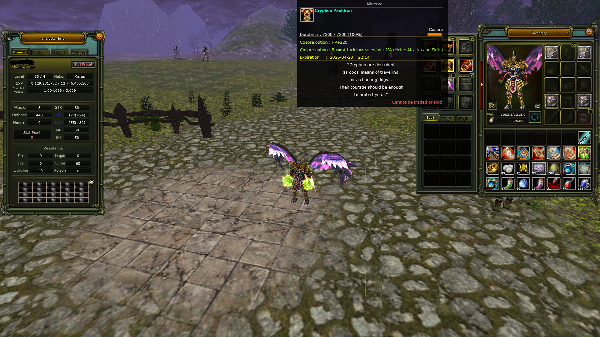 83/4 KARUS ASAS FUL SKİL 1M NP