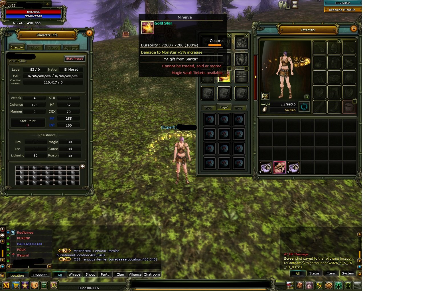 83 % 100 human mage - golden star mevcut - 40 def