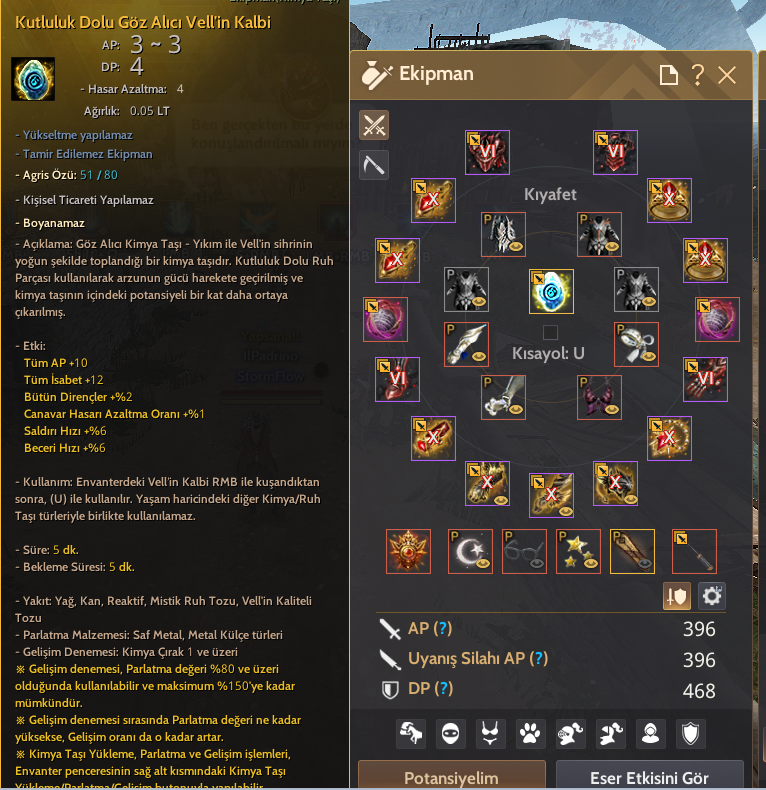 Full DEC - 395 ap 468dp- 863 GS - 66 Level Mistik Client Hesabı