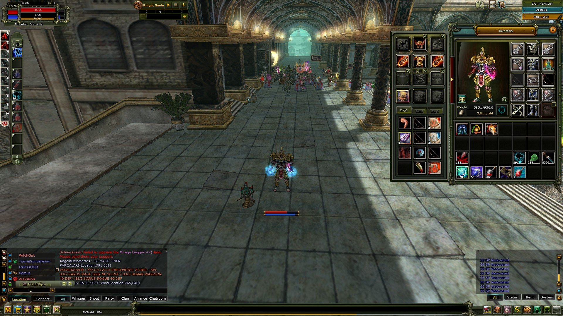 DISC PREMUIMLU FULL PUSS 70 LEVEL ROGUE.