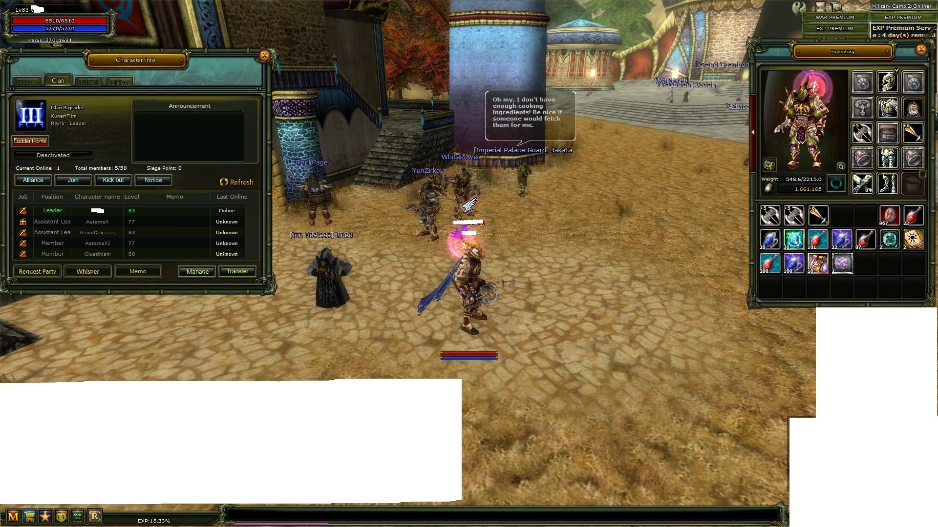 83/1 WARRIOR--GRADE 3 KLAN ---21 GUN PERİLİ-- SKIL STAT SIFIRLI