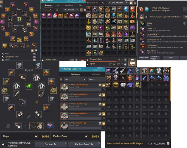 ANONİM Sitedeki En Dolu Hesap 3 hazine 858gs 2xVoltarion