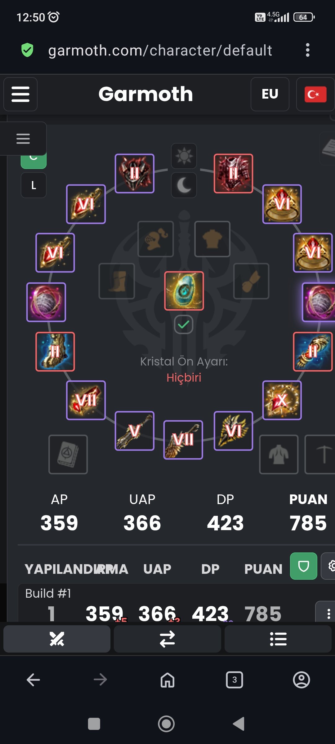 785 gs dosa sage 17 k inci