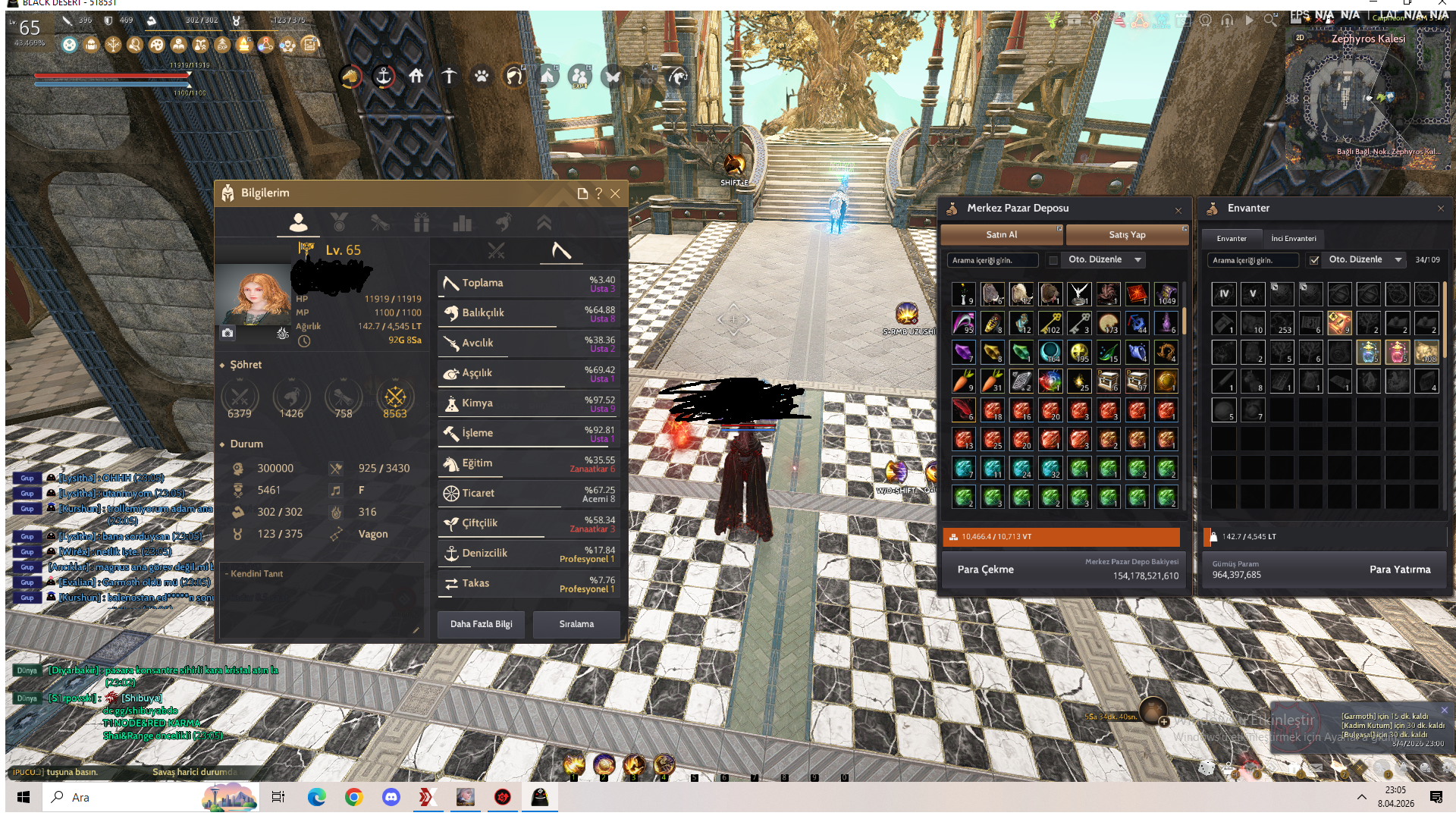 ENDGAME FULL FULL 865 GEAR CLİENT HESABI !!! GİR BİR BAK