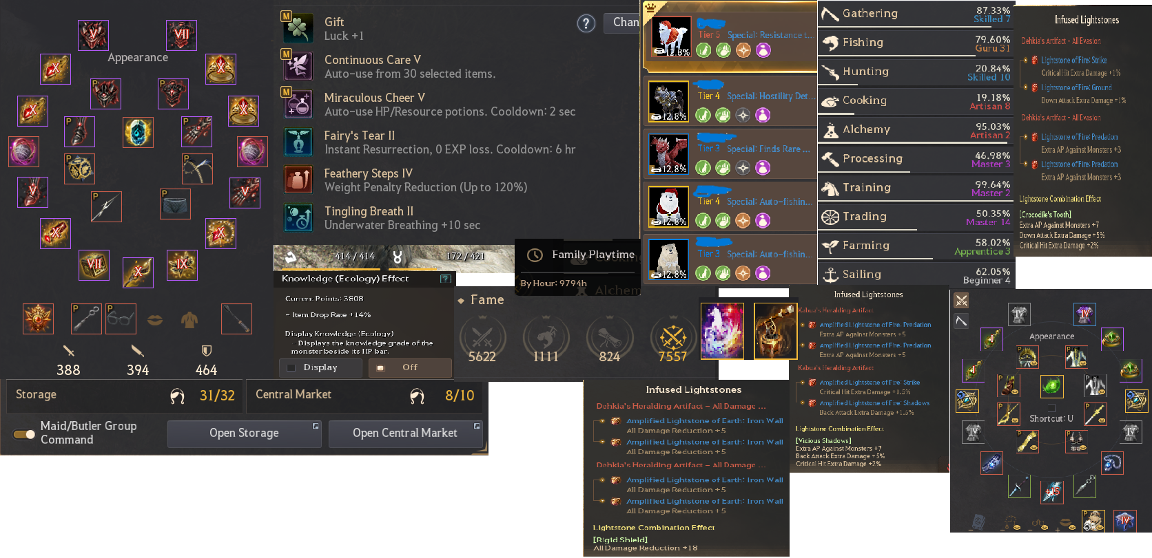 394AP/464DP 858GS Endgame Hesap. Splendid Vell, DEC Sovereign