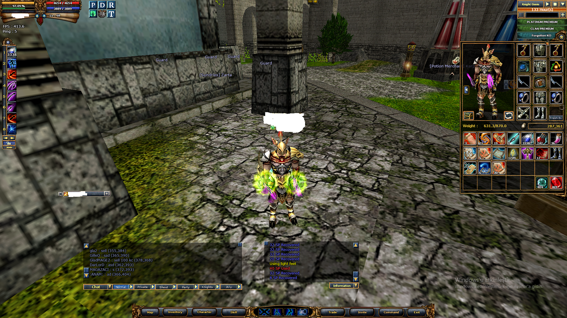 FORGOTTENKO İTEMLİ ASAS!