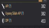 382 AP 450 DP hesap alıcısına şimdiden hayırlı olsun açıklamayı oku