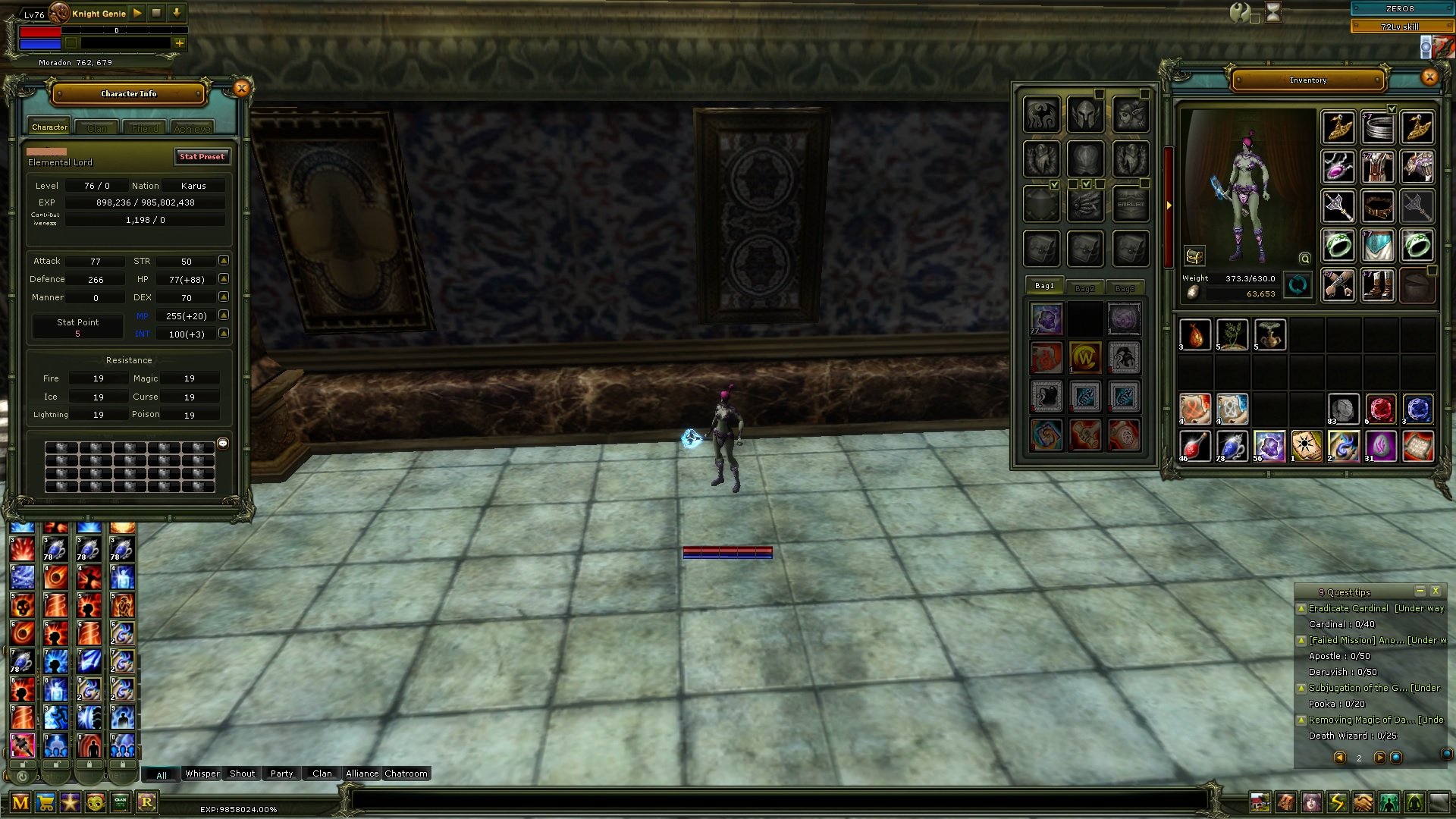 76 LvL Mage Zero