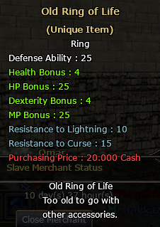 OLD Ring of Life