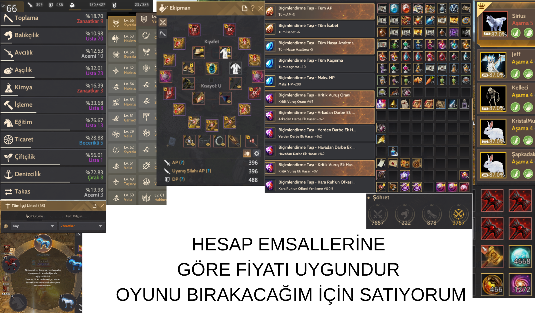 HERŞEY 10 ZIRHLAR 9