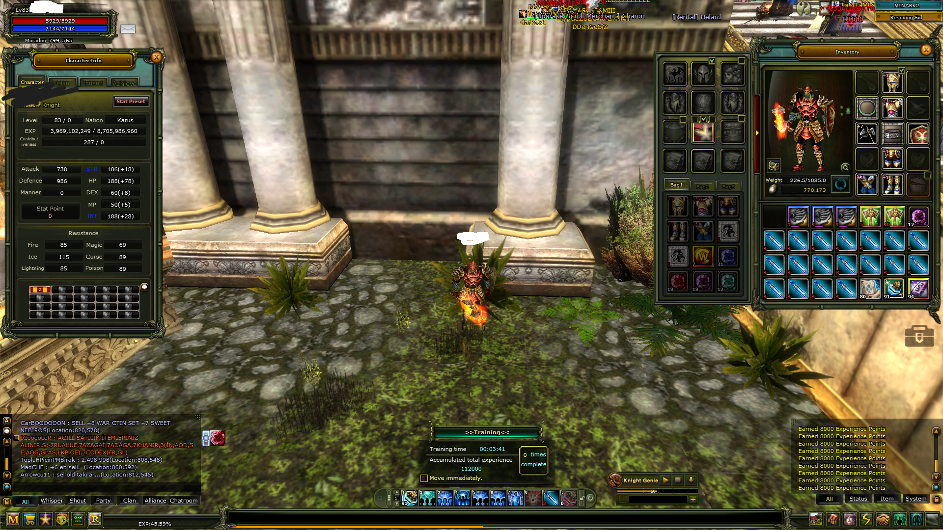 83 LVL OKÇU VE 83 LVL PRİEST AÇIKLAMA VE GÖRSELLERDE HERŞEY GÖRÜNÜYOR!!!