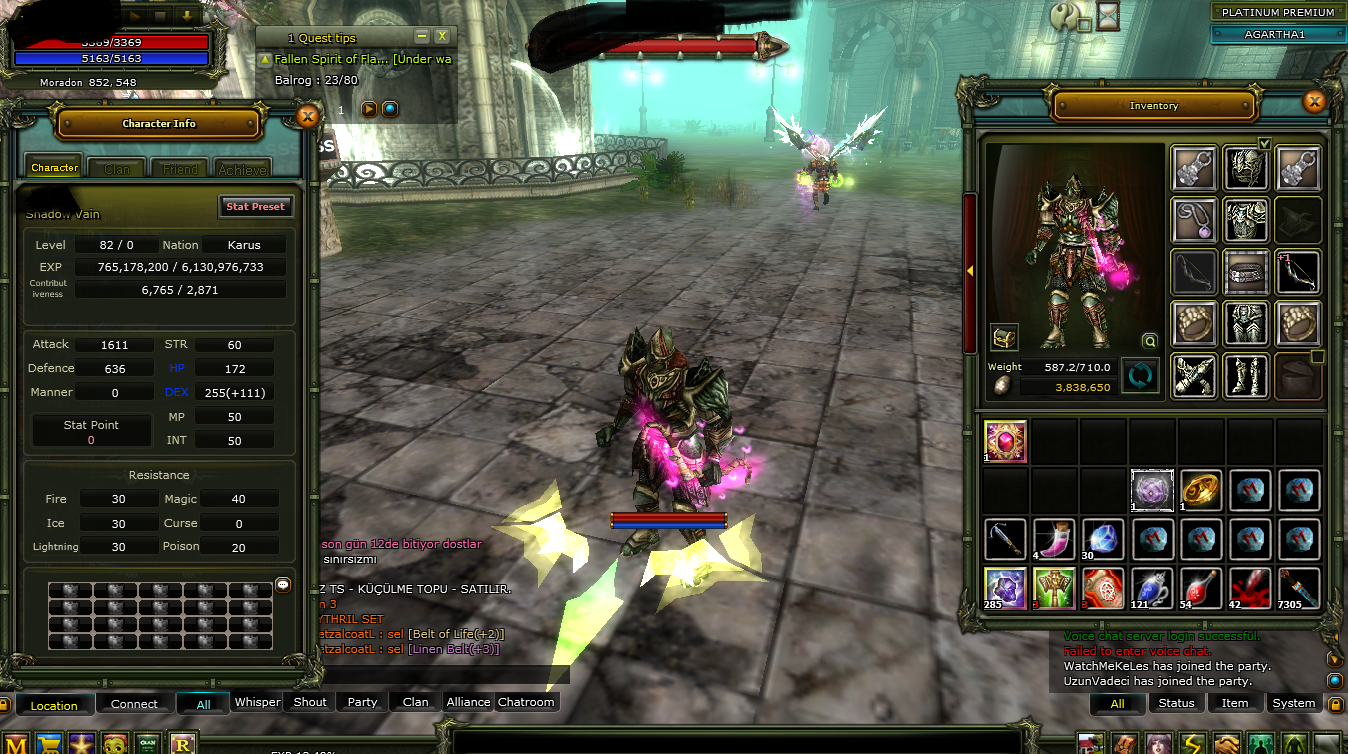 82 Level 22 Gün PLAT PREMİUMLU FULL SKİL OKÇU