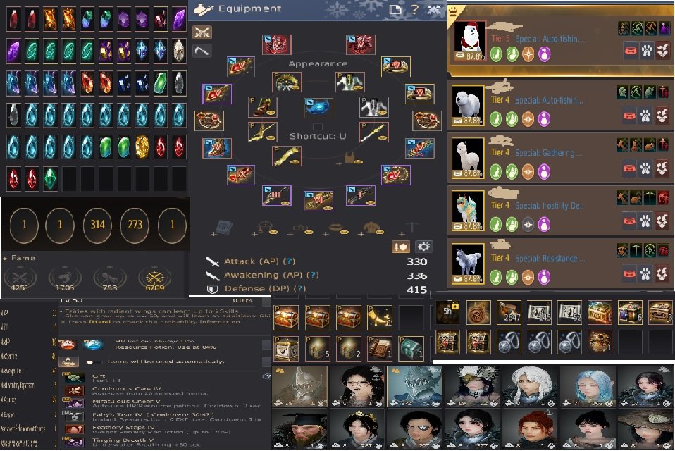 335 AP 414 DP Pusula ve Haritalı Full p2w Client