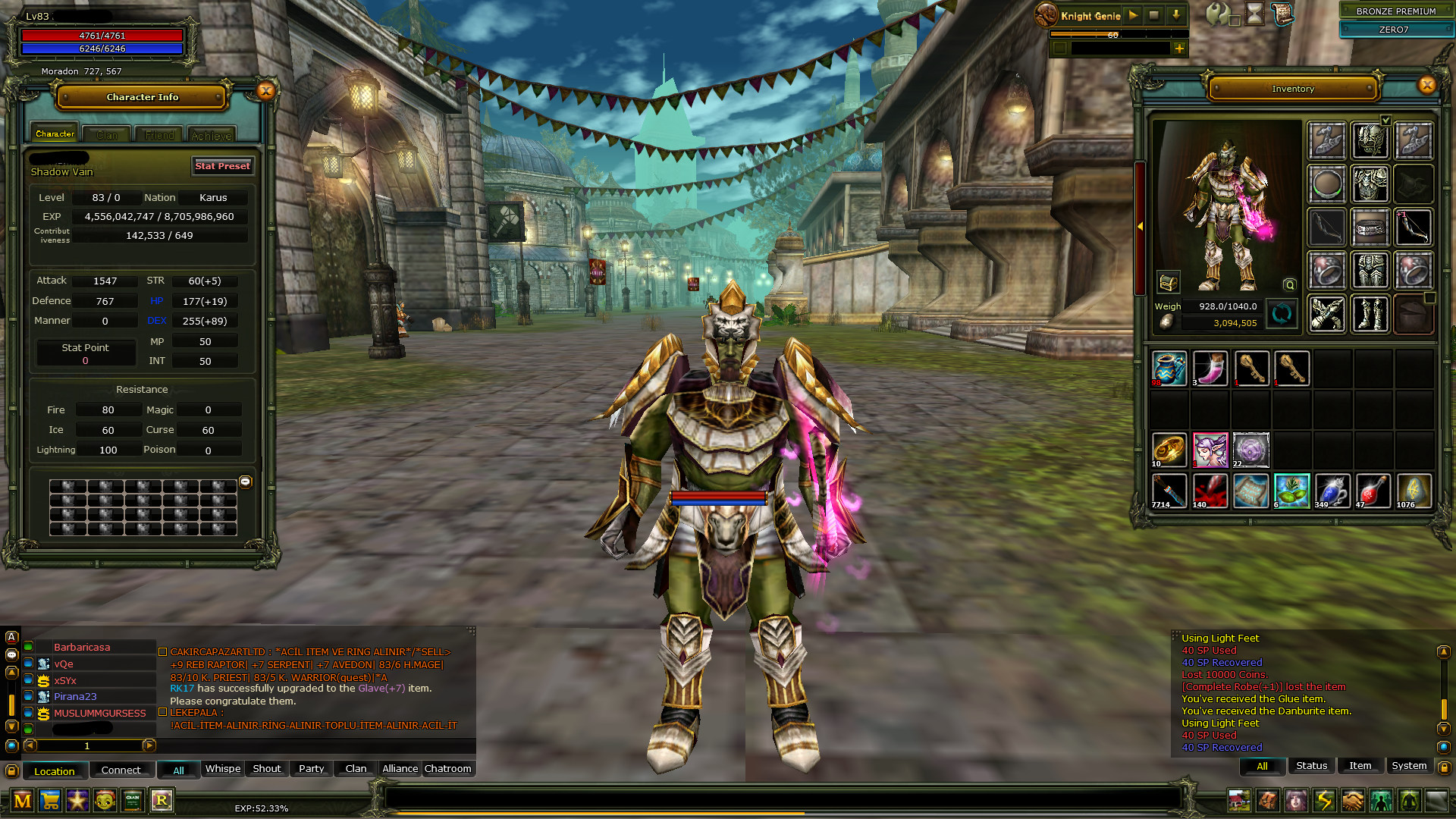 83 Level Bronz Preli Okçu