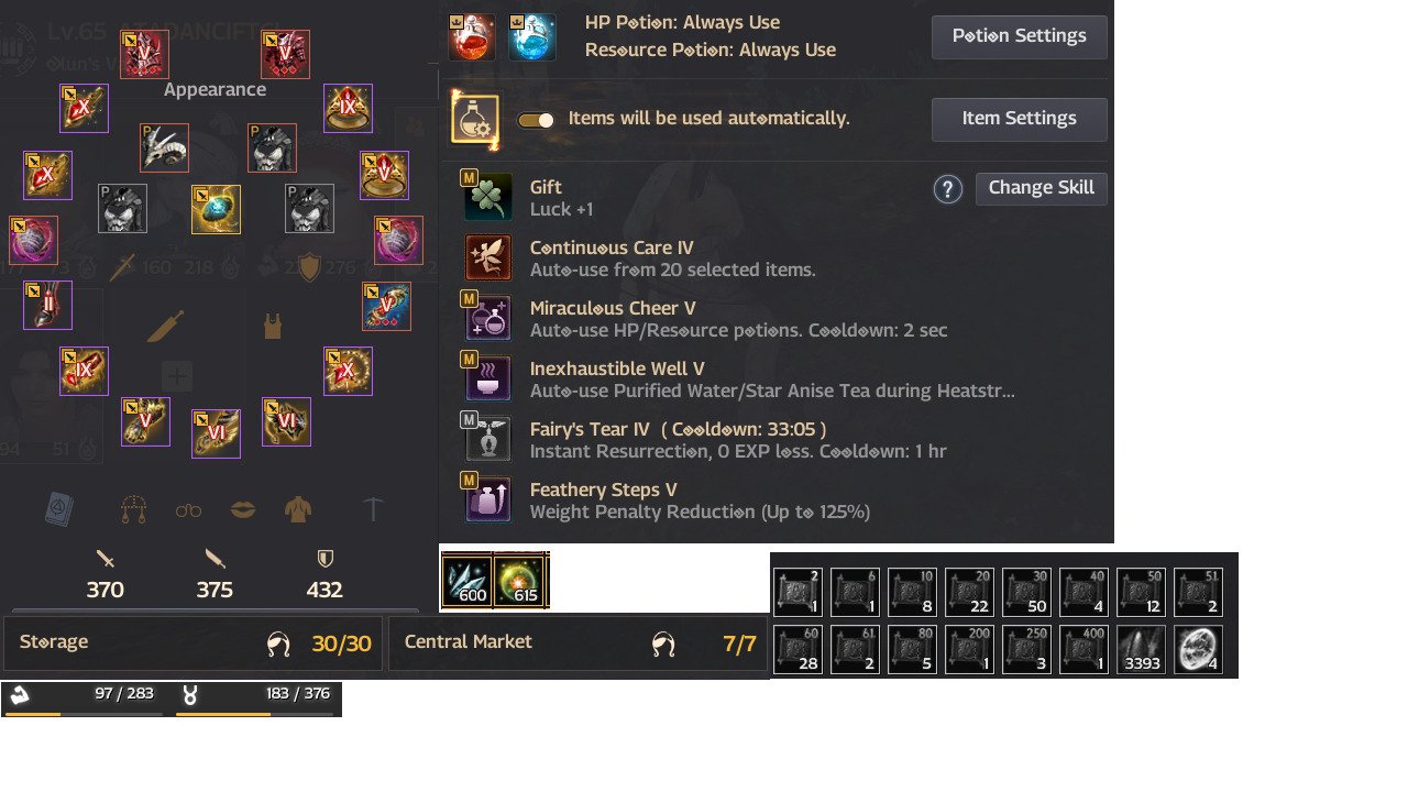 CLIENT 375 AP 432 DP 65 MYSTIC 64 NINJA 63 WITCH KAÇIRILMAZ FIRSAT