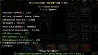 Scorpion Scythe 8