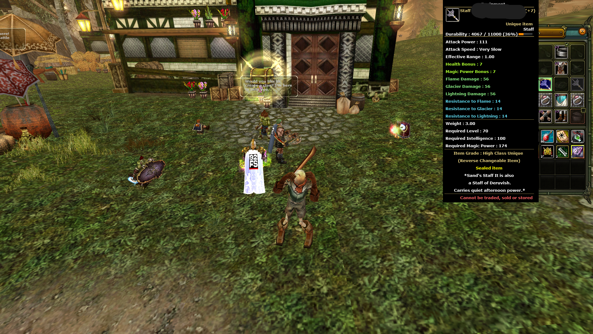 Otp kurulmadı 74 level QUEST STAFFLI trade açık