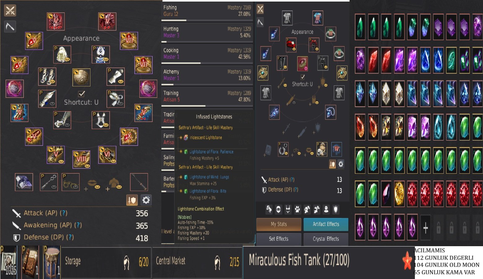 ANONIM 781GS X KOLYE 8 SILAH 100B NAKIT PARA DOLU CAR