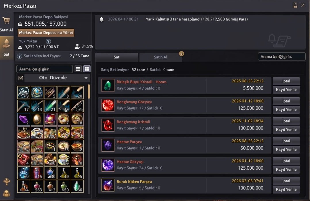 874 GS / GRİFONLU END GAME FIRSAT HESAP