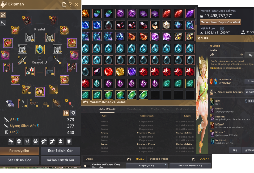 64 büyücü krog pusulalı