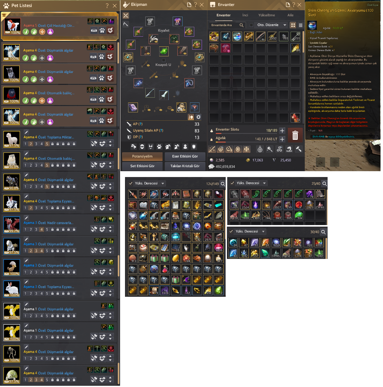 Full Dec(X) P2W Account