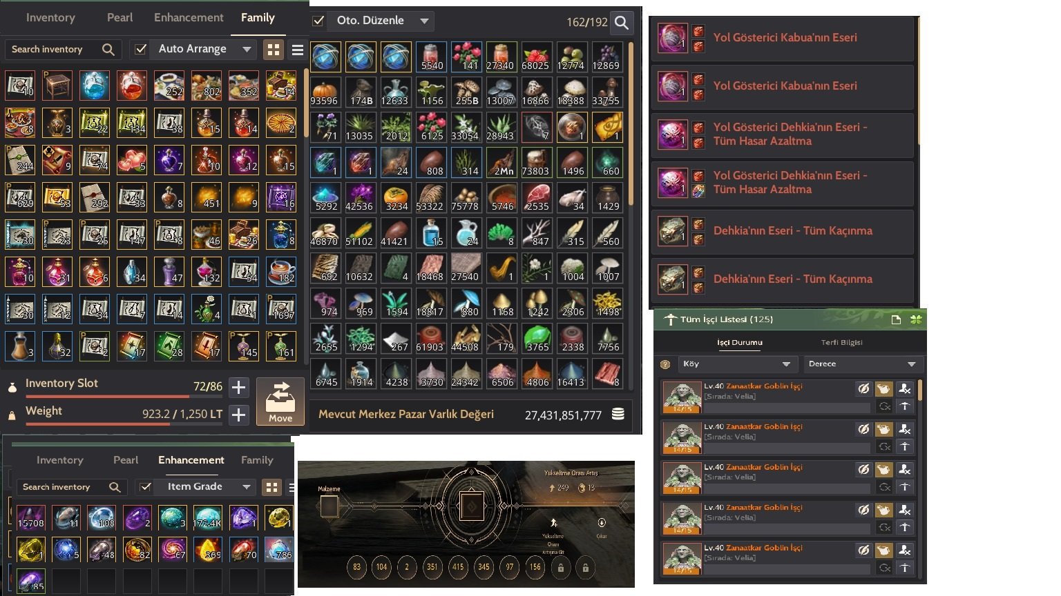 394 AP PARLAK KİMYA 420 T PARA 175 BİN KRON FULL FULL ACCOUNT