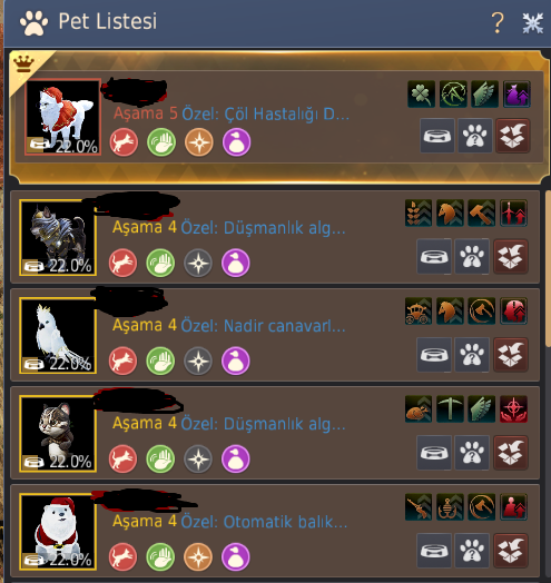 352 - 359 - 402 | 758 GEARSCORE FULL FULL F3 LÜ PET PERİ YARDIMCILAR DOLU DOLU HESAP