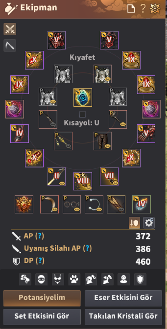 EU BÖLGESİ - 845 GS FULL PEN EDANA'LI HESAP.