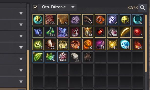 62 LV 713 GS Witch mainli hesap 9 boss pen tuvalalı karakterli hesap ( Client Hesap)