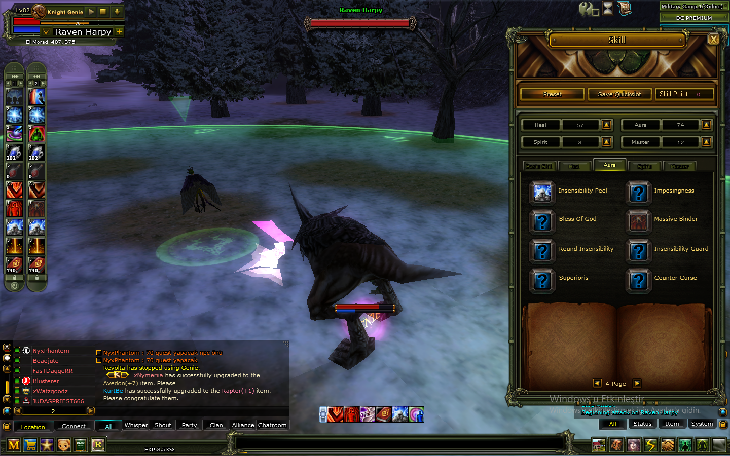 PANDORA GİRİŞLİ KARAKTER OLUŞMAMIŞ