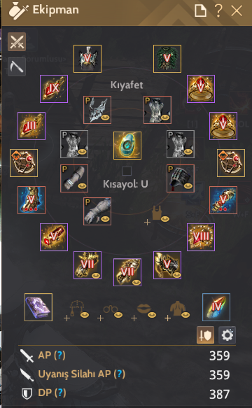 359 ap 387 dp Client hesap açıklama