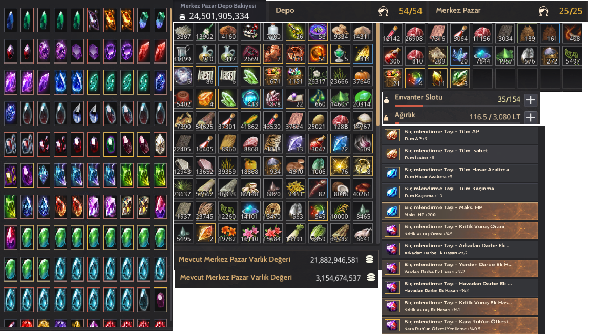 🔥 PREMİUM SATILIK Black Desert Online HESABI – 390/392/452 ENDGAME | FULL SİSTEM | HAZIR