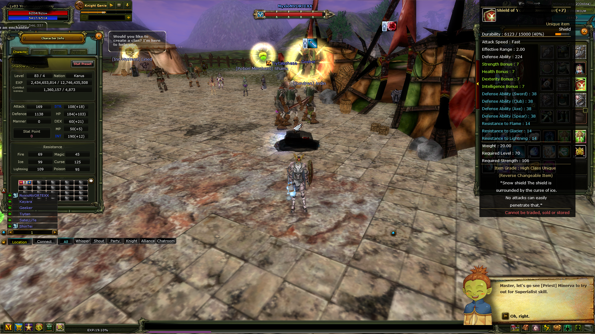 83/4 PriesT 7 QuesT/100 Def On