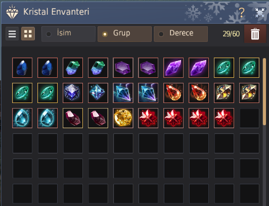 352 - 359 - 402 | 758 GEARSCORE FULL FULL F3 LÜ PET PERİ YARDIMCILAR DOLU DOLU HESAP