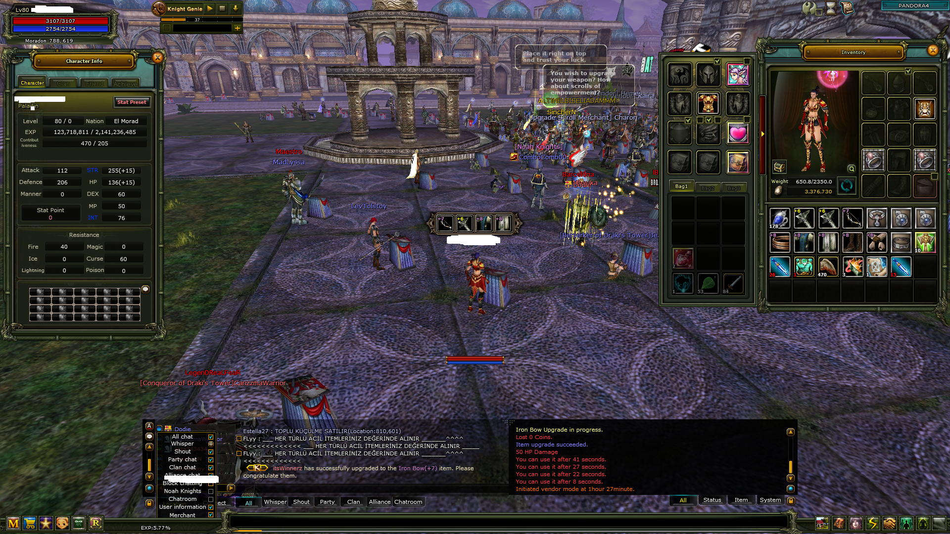 STR PRİEST 80 LEVEL VIPLI PERİLİ QEST DURUYOR