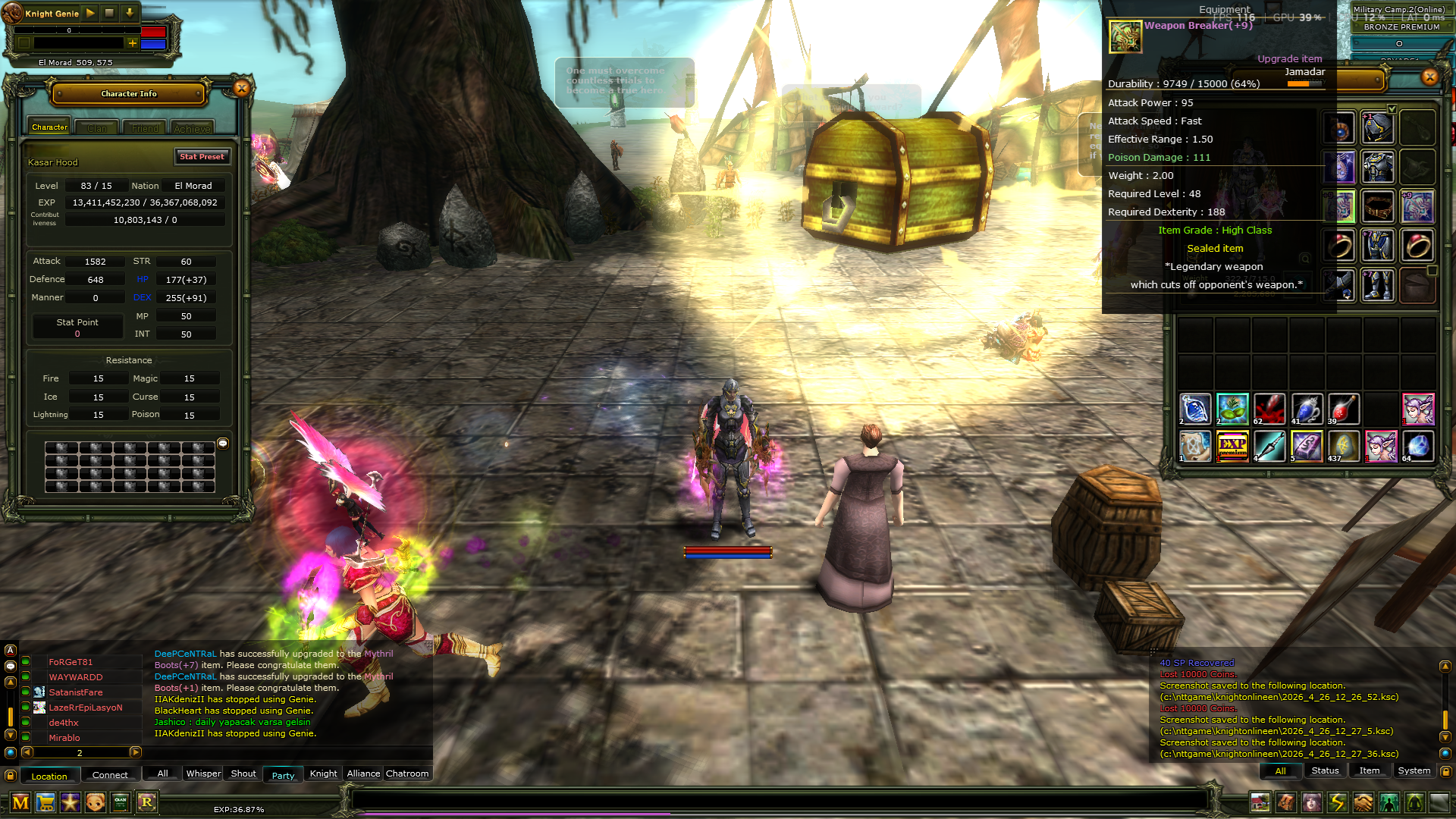 83/15 10m800k Np 100 def 7 Dex