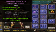 7 Chitin set / Reb 3 Raptor / Lupus 1 - 12 STR RING - 10STR set / Forgot Belt - DOL 4 / Grade 6 Emblem.