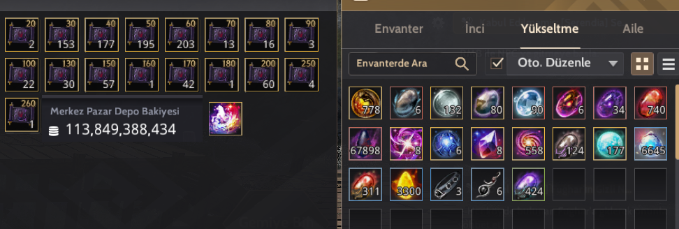 834GS- Tertemiz Gelişime Açık Hesap