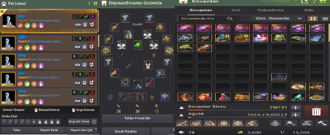 861 gs tüccarlı end gear hesap.