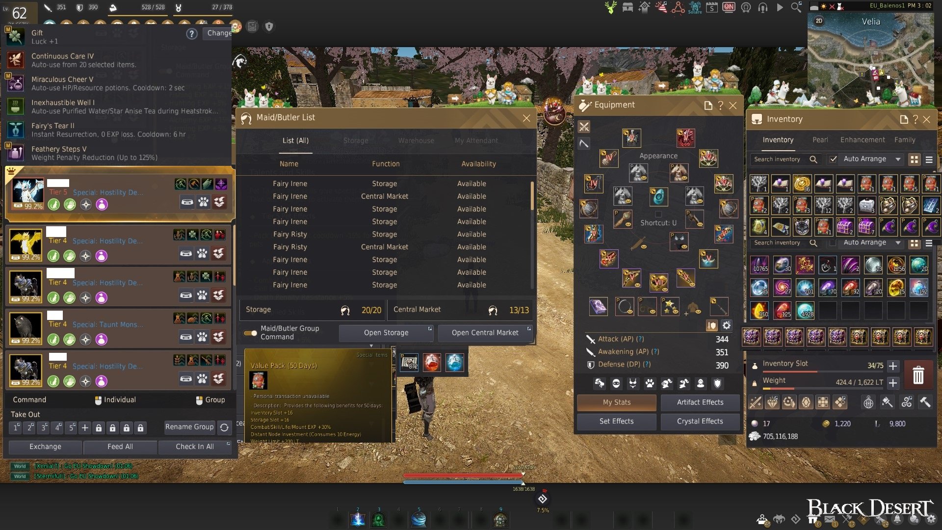 350 AP 390 DP EU FULL P2W ANONİM