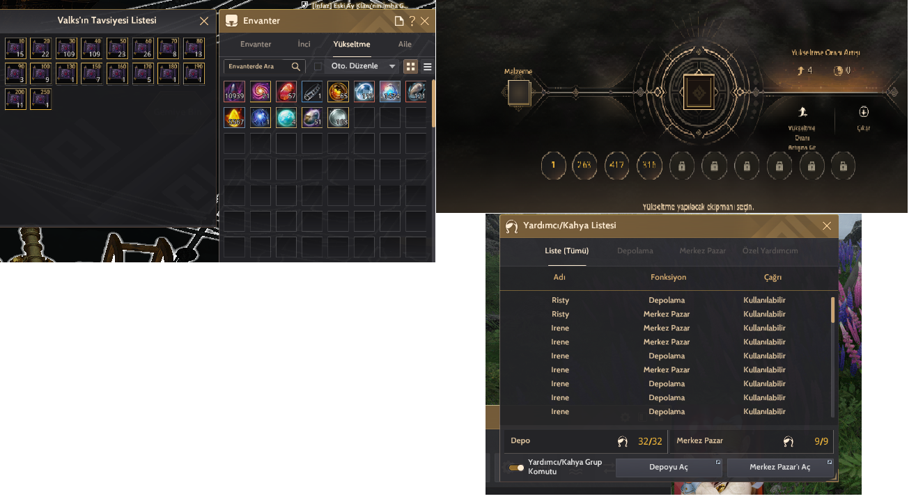 CLİENT 836 GS CADI 64 DRAK 65 VAHŞİ 64 LVL KROGDALO TELESKOP KARAK HESAP