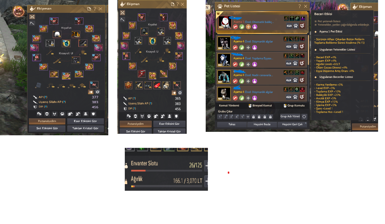 CLİENT 836 GS CADI 64 DRAK 65 VAHŞİ 64 LVL KROGDALO TELESKOP KARAK HESAP