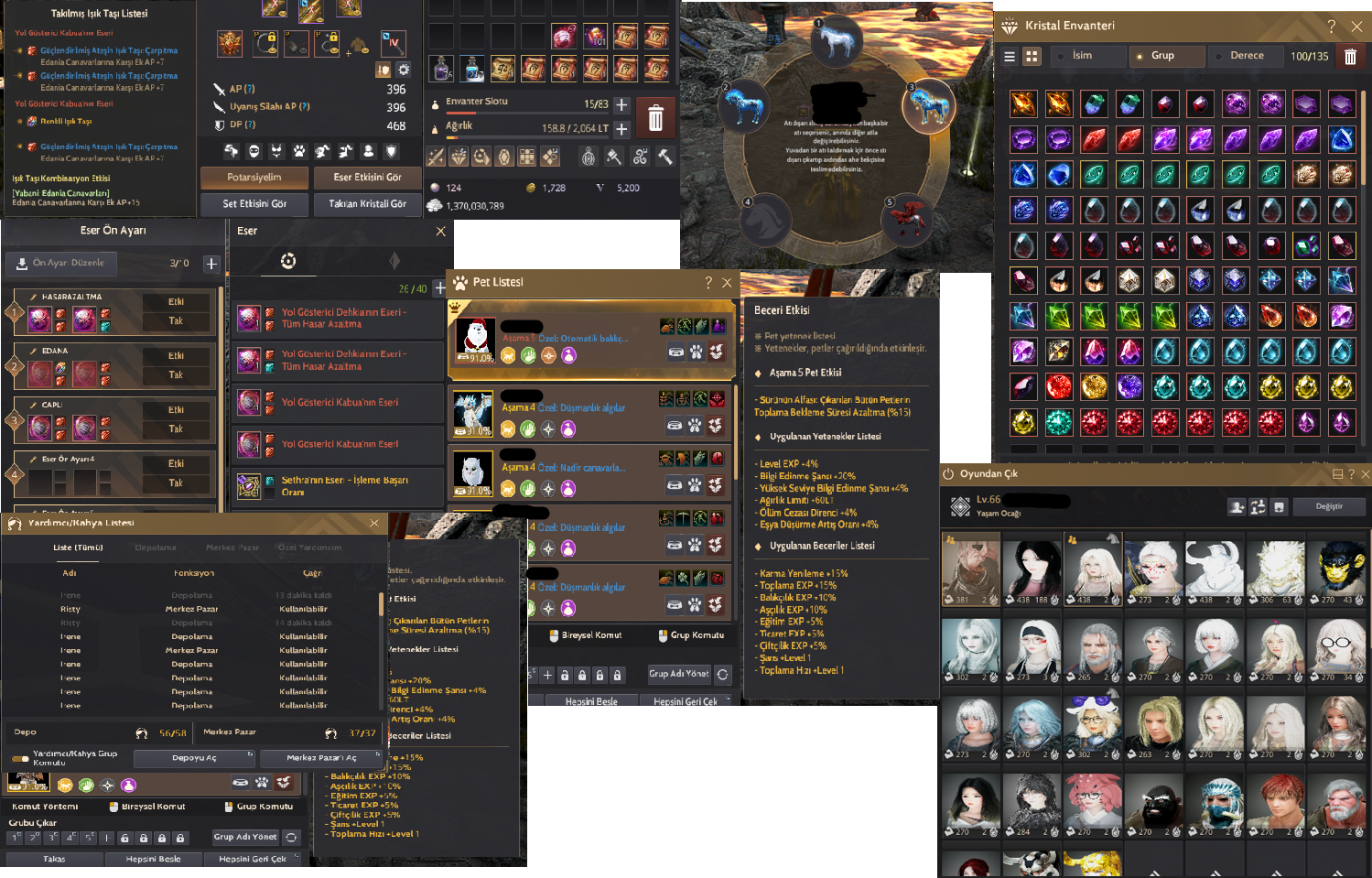 864 GS FULL DEC ENDGAME HESAP