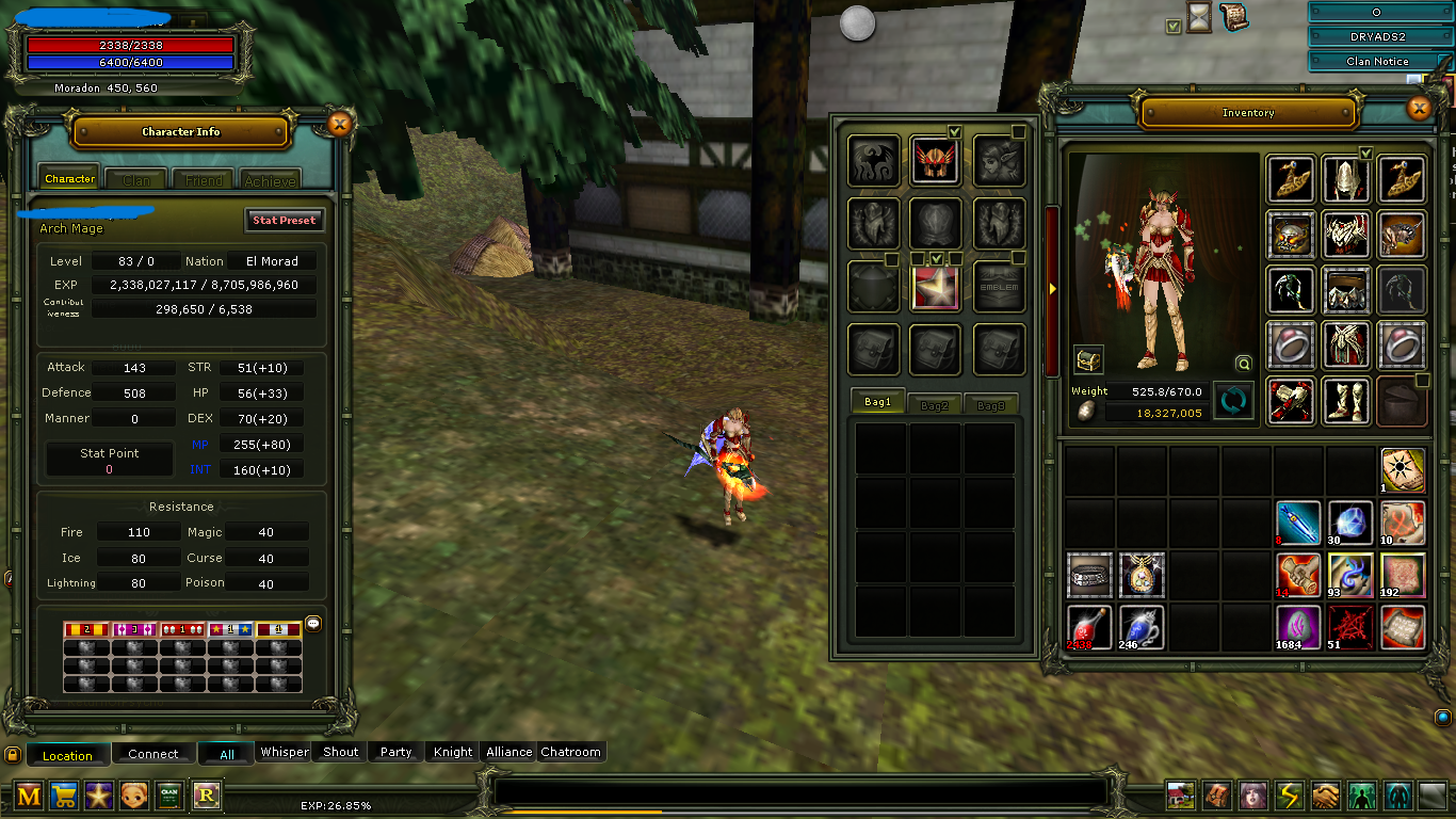 83% 26 HUMAN MAGE SATILIR