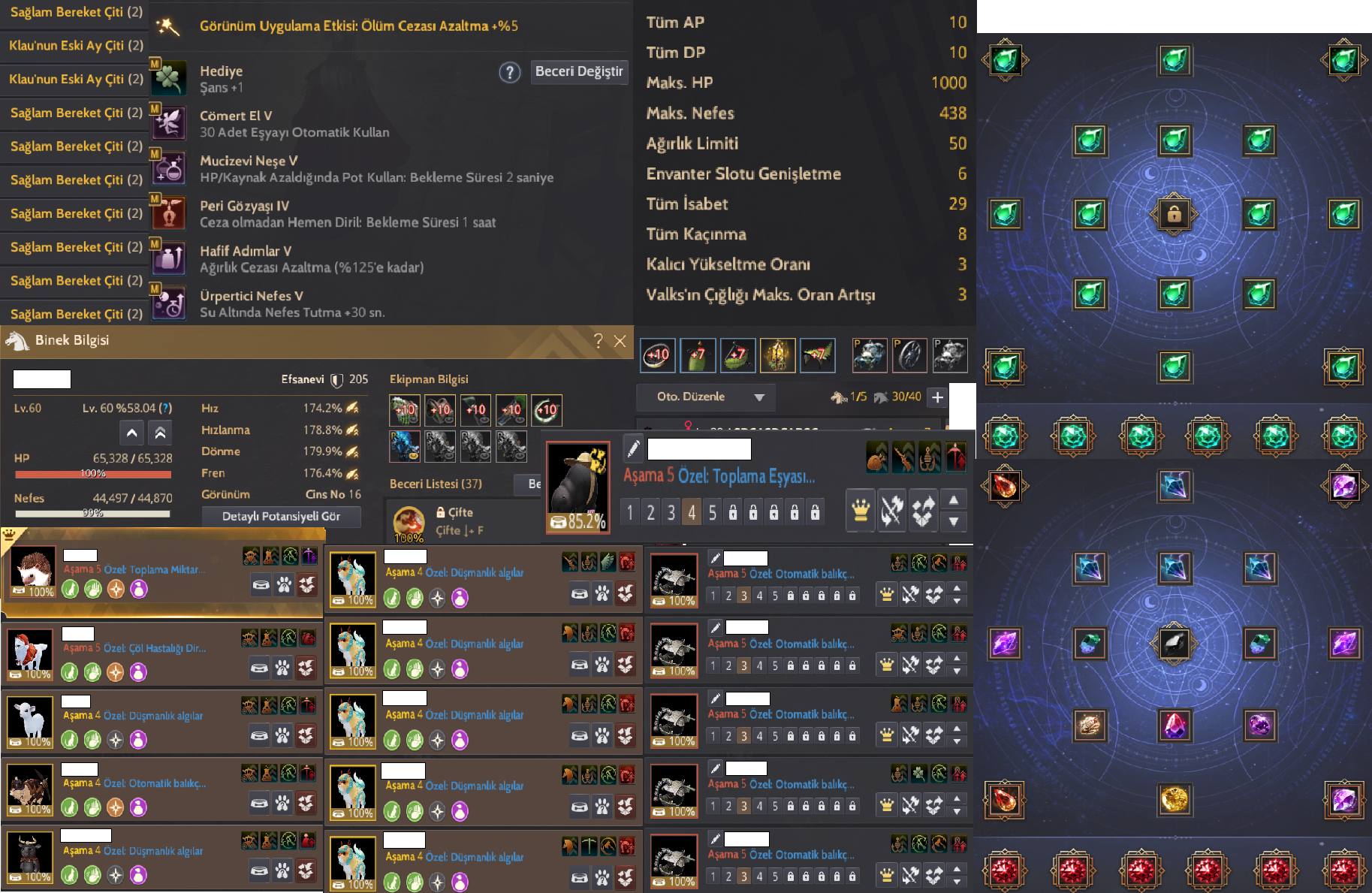 MENANIN EN YÜKSEK LİFE/YAŞAM SEVİYELERİNDE-867 GS-66 LV