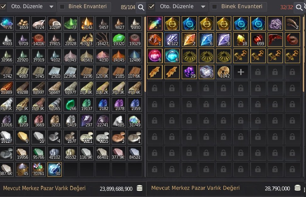 66 LV ENDGAME | 384/352 | 100B AFK GARANTİ | FULL NODE | GURU LS | P2W