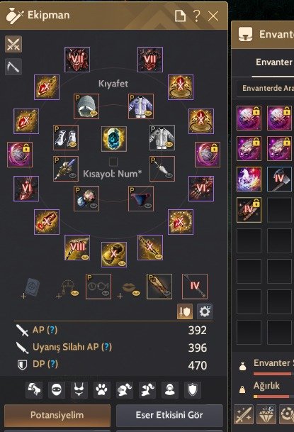 391/395/470 2 X SİLAHLI FULL X TAKILI BOSS GEARLAR 6 VE 7 MENA GMAİL HESAP