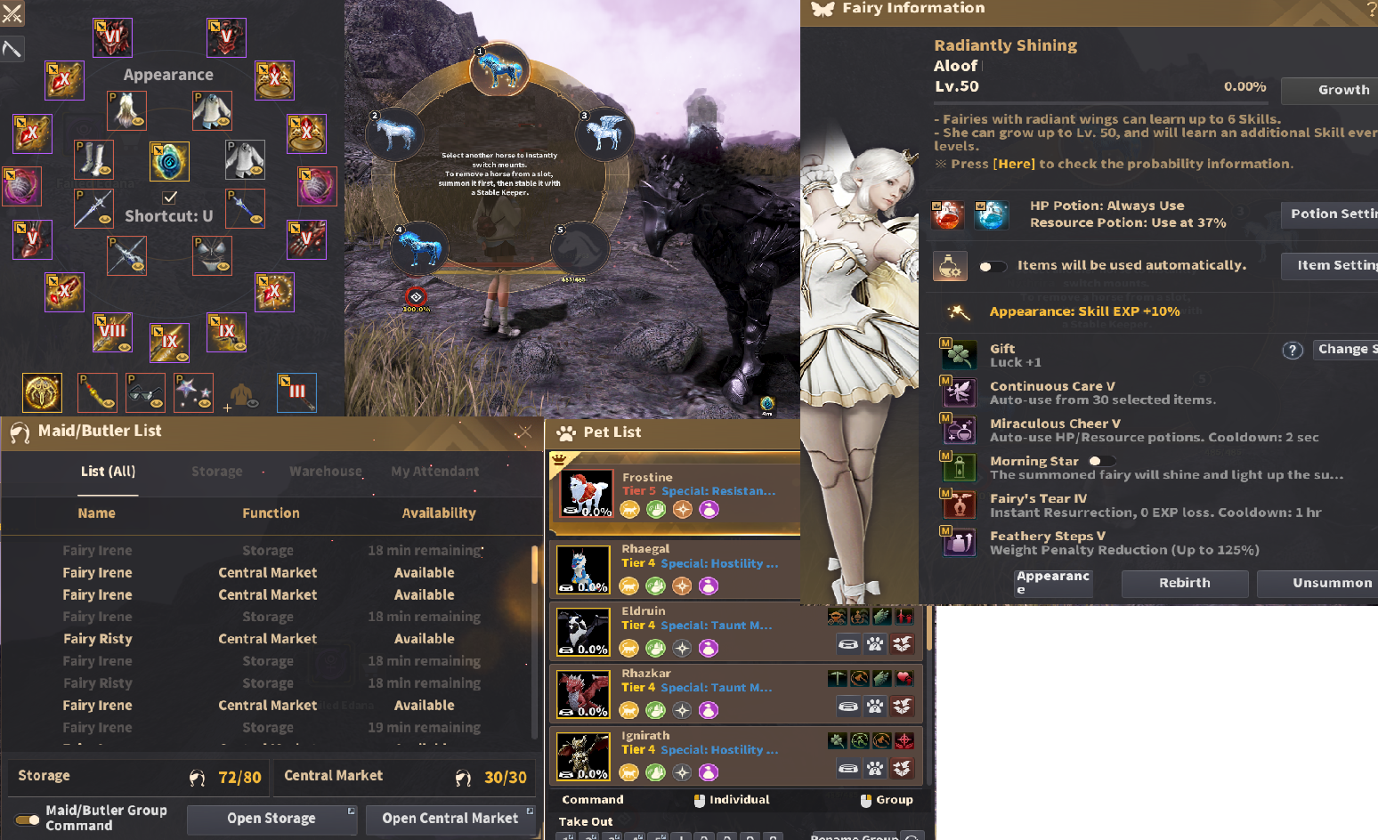 Total GS:854 AP:392 DP:463 High End Game